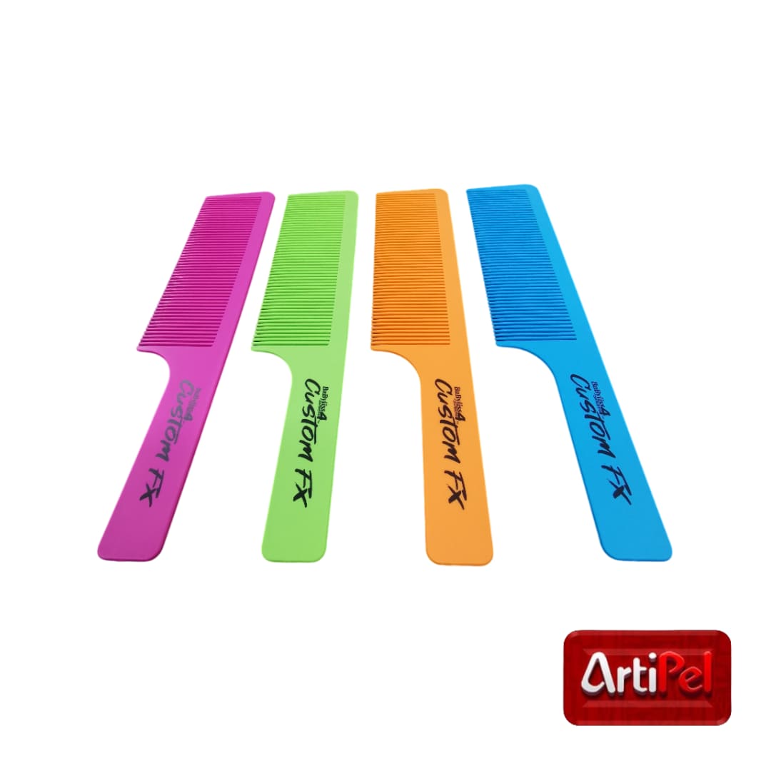 Peinetas de nylon flexibles Babyliss para barbería profesional