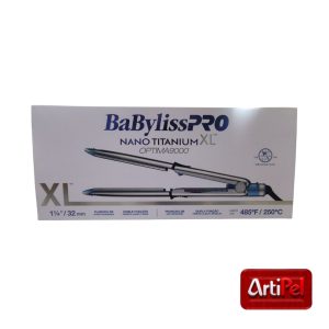 Plancha BabylissPRO Optima 9000 XL 32 mm profesional.