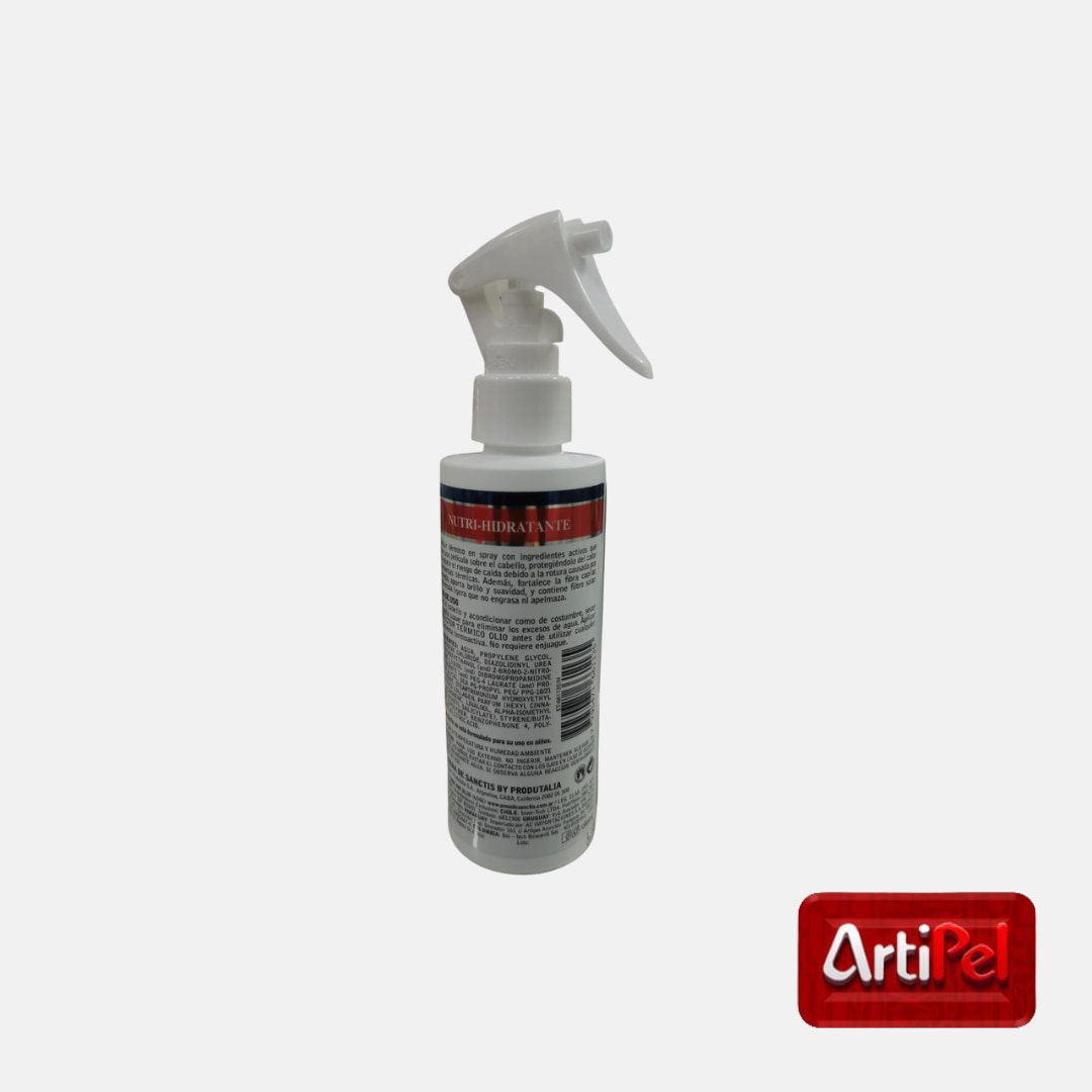 Protector Térmico Olio que protege y repara el cabello de los daños causados por el calor