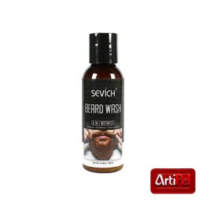 Shampoo de barba Sevich 3 en 1 limpieza y nutrición.. Ideal para uso diario.