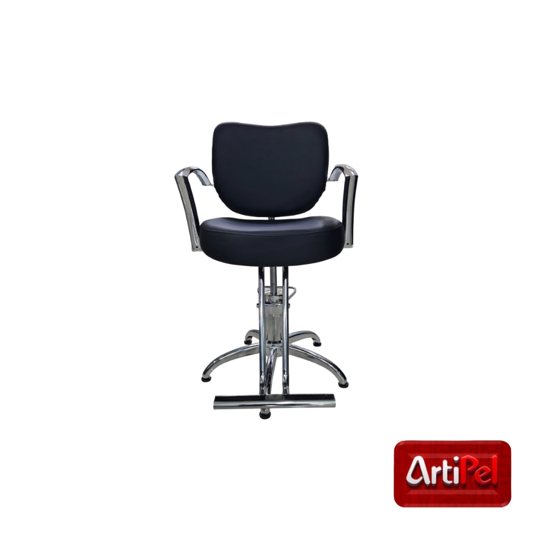 Sillón hidráulico con ajuste de altura peluquería