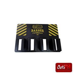 Soporte para máquinas de corte de barbería con 4 espacios